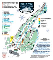 Saddleback Ski Trail Map - 976 Saddleback Mtn Rd Rangeley Maine 04970 • mappery