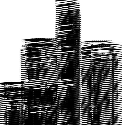 Building silhouette illustration 25246842 PNG