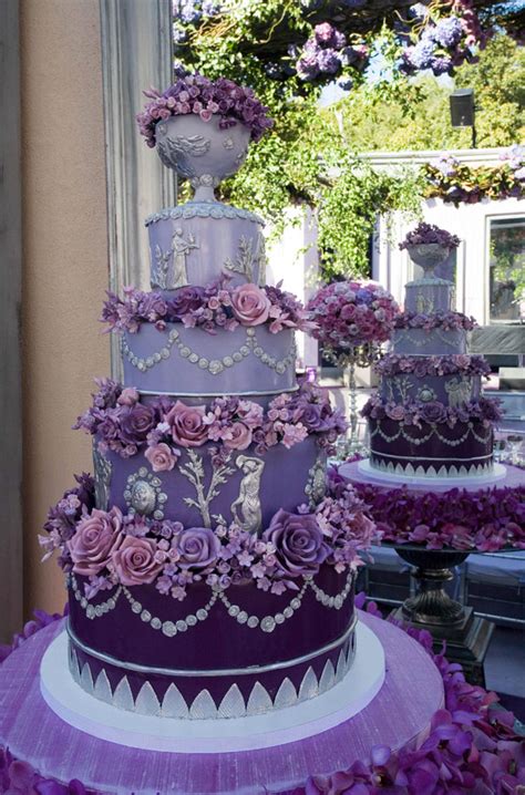 15 Purple Wedding Cakes Ideas - Top Dreamer