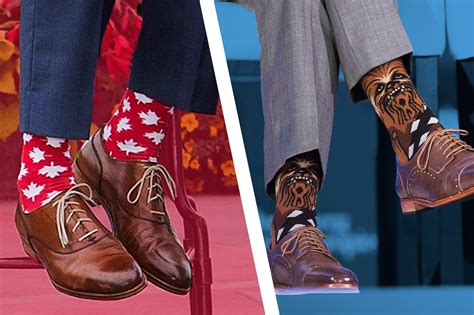 Justin Trudeau's Chewbacca Socks Are the Leader's Newest Fun Socks of Choice | GQ