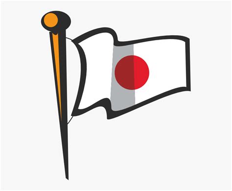 Japanese Flag - Clipart Transparent Japan Flag, HD Png Download ...