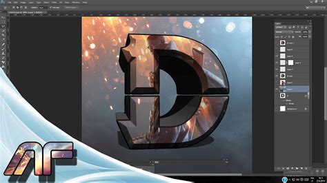 Photoshop 3d Text Tutorial Photoshop 3d Logo Tutorial - vrogue.co