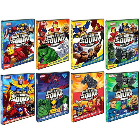 Amazon.com: The Super Hero Squad Show: Complete TV Series Seasons 1-2 Collection: Movies & TV