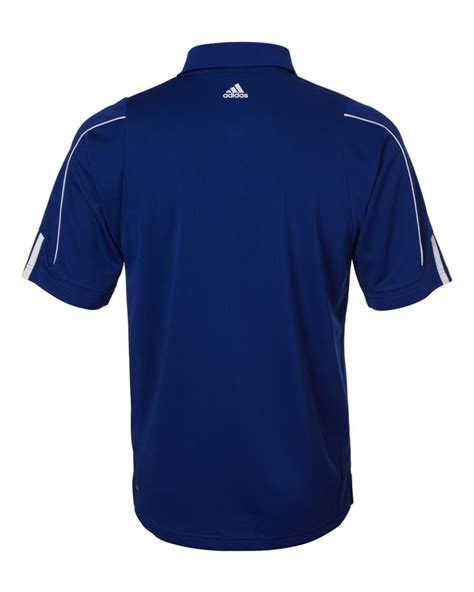 A76 adidas Golf Mens ClimaLite® 3-Stripes Cuff Polo -- Arriving Early 2010