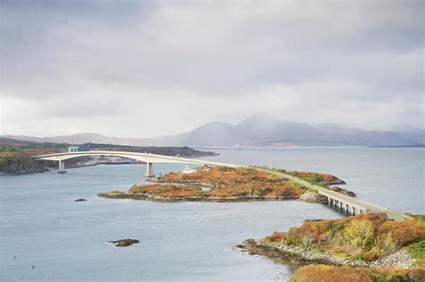 Skye Bridge to Isle of Skye. Photograph by Richard Johnson - Pixels