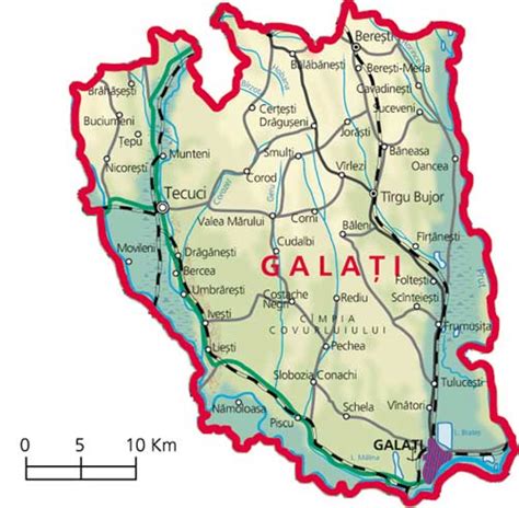 Galati Map