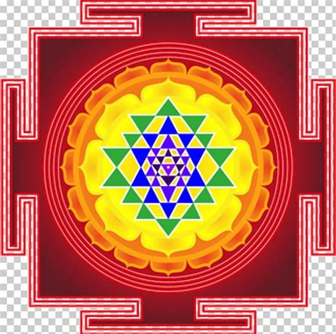 Lakshmi Ganesha Sri Yantra Mandala PNG, Clipart, Chakra, Circle, Color, Computer Wallpaper ...