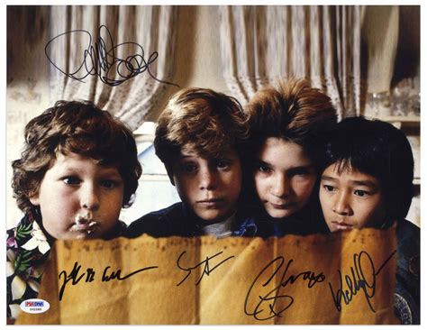 Lot Detail - ''The Goonies'' Cast-Signed 14'' x 11'' Photo -- Signed by ...