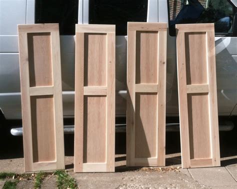 Cedar shutters unfinished. | Exterior shutters diy, Shutters exterior ...