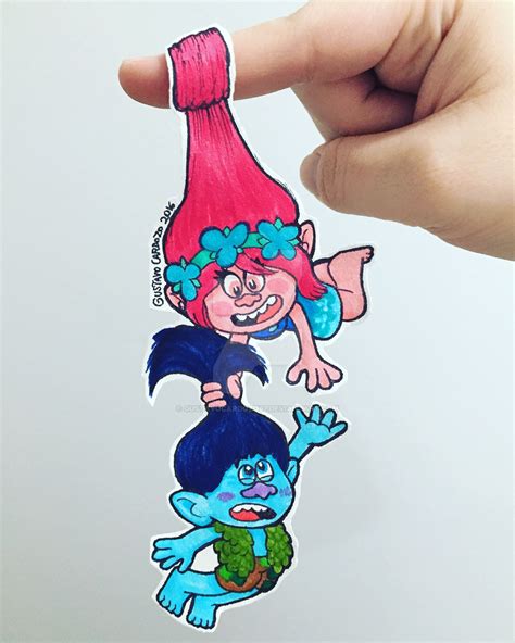 Trolls - Branch and Poppy by GustavoCardozo97 on DeviantArt