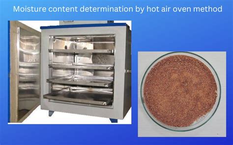 Determination of moisture content by oven drying method - My E Blackboard