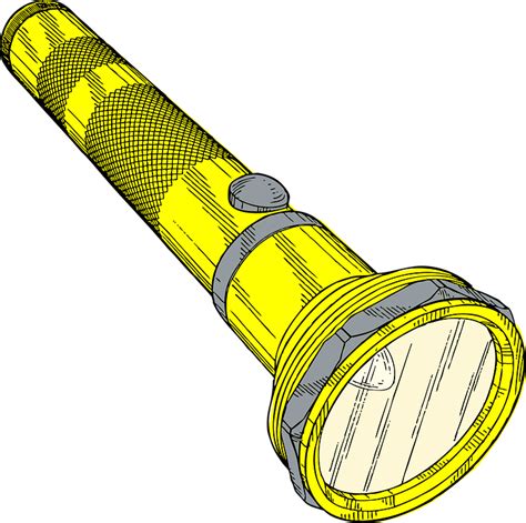 Free vector graphic: Torch, Flashlight, Electric, Yellow - Free Image on Pixabay - 306553
