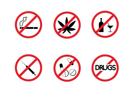 No Drugs Vector Art, Icons, And Graphics For Free Download, 42% OFF