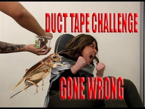 DUCT TAPE CHALLENGE PRANK - YouTube