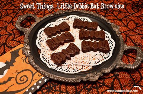 Sweet Things: Little Debbie Bat Brownies - Toot Sweet 4 Two