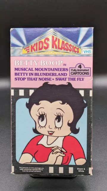 BETTY BOOP KIDS Klassics (VHS) Animated Cartoon Collection $4.99 - PicClick