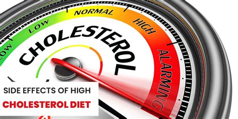 Side Effects of High Cholesterol Diet - Pristyn Care