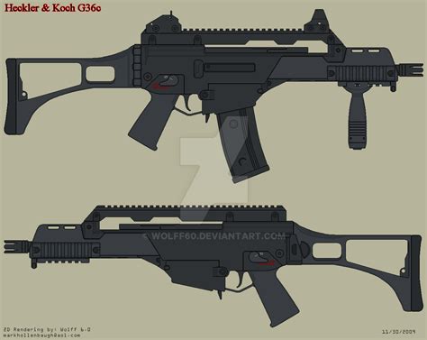 Heckler and Koch G36c by Wolff60 on DeviantArt