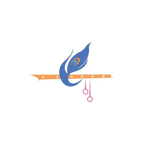 Premium Vector | Krishna janmashtami hindi calligraphy greeting design