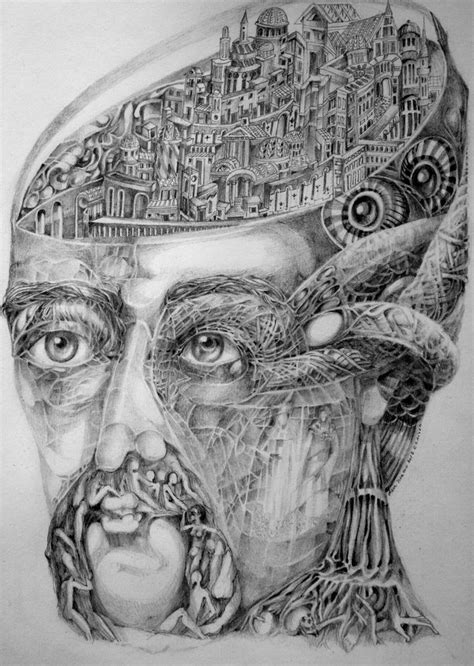 One mans perception by DanNeamu.deviantart.com on @deviantART | Drawings, Art, Art drawings