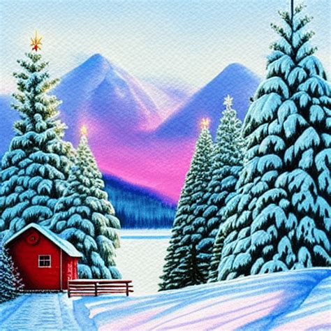 Pink Winter Wonderland · Creative Fabrica