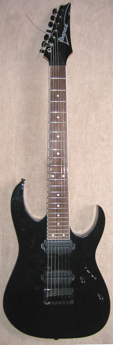 File:Seven-string guitar ibanez rg7321bk.jpg - Wikimedia Commons