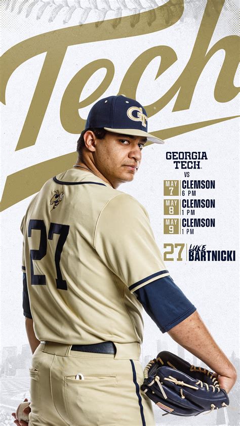 2021 Georgia Tech Baseball on Behance