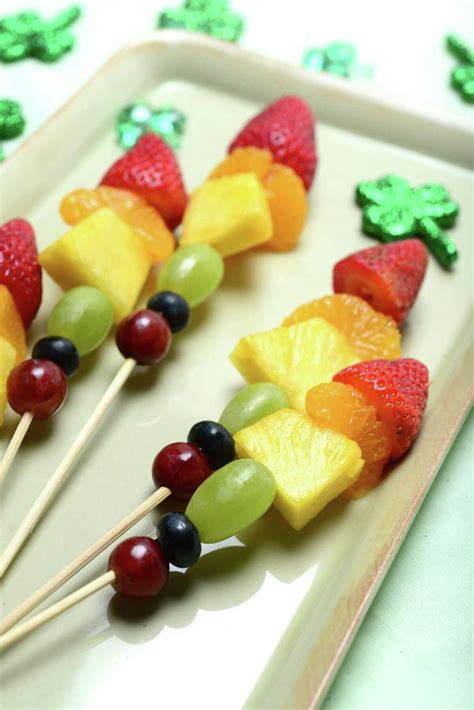 Fruit on stick deserves a good dip