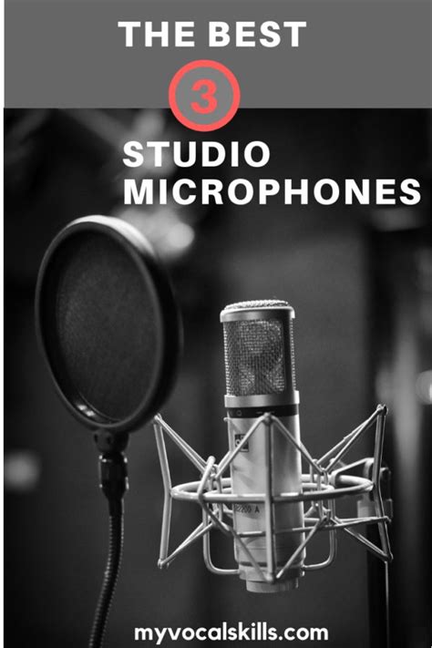 The Best 3 Studio Microphones in 2024 | My Vocal Skills