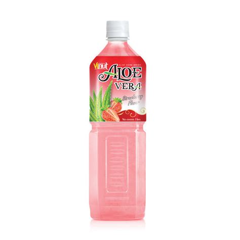 500ml VINUT Natural Aloe vera Juice with Strawberry flavour