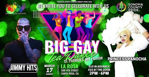 Santa Rosa GayDar - Big Gay Tea Dance - St Patricks Day Edition, The Lounge @ La Rosa, Santa ...