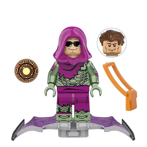 Battle damage Green Goblin Minifigures Lego Compatible Spider-Man No Way Home Minifigure