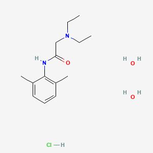 Lidocaine hydrochloride hydrate | C14H27ClN2O3 | CID 166593157 - PubChem