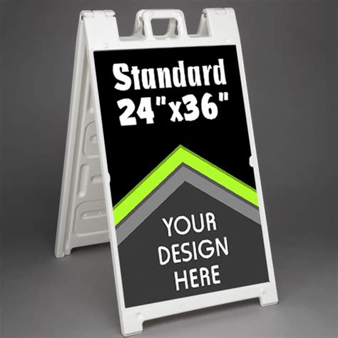 Browse Design - A-Frame (sidewalk) Signs - Print With Kelley