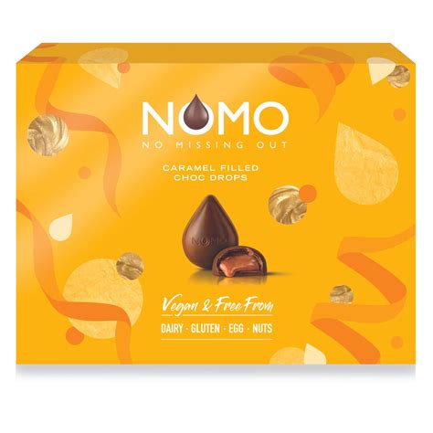 NOMO Caramel Chocolate Drops - Shop Vegan