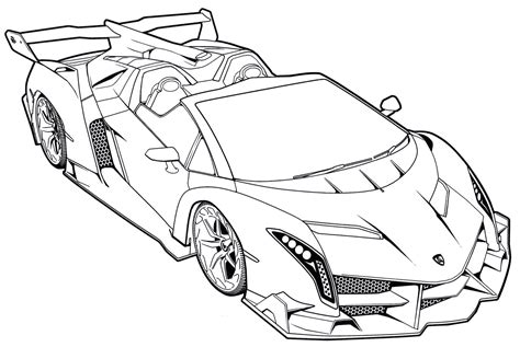 Lamborghini Outline