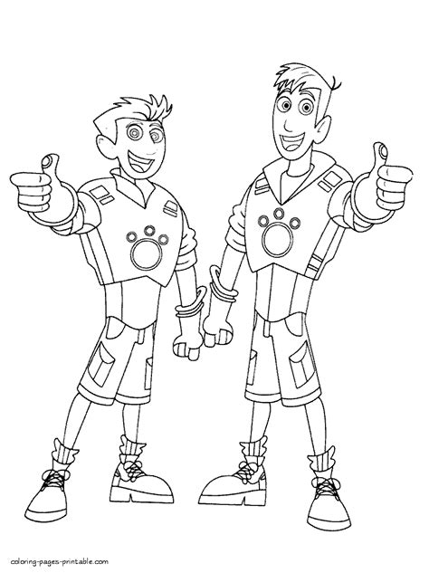 Wild Kratts Tortuga Coloring Page Wild Kratts Coloring Pages Wild ...