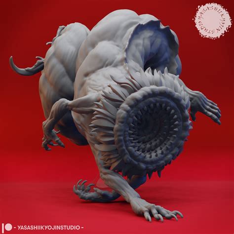 Phaerimm Yasashii Kyojin Studio Resin Printed Miniature for Tabletop ...