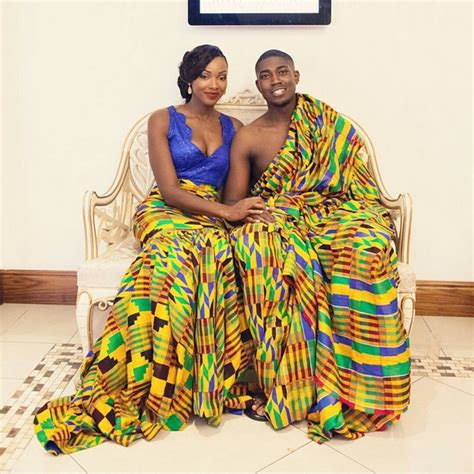 Beautiful Kente Styles For A Ghanaian Traditional Wedding-Get Inspired ...