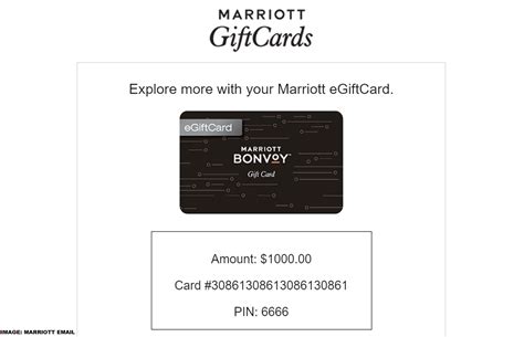 My Marriott eGiftCards Finally Arrived - LoyaltyLobby