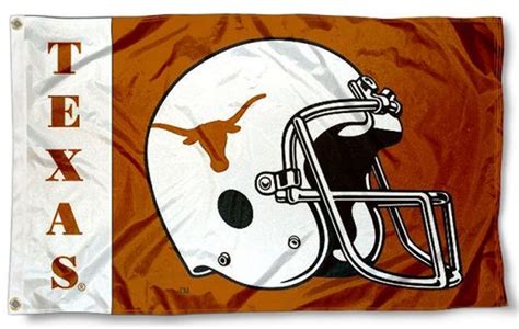 Texas Longhorns Football Helmet 3×5 Flag - I AmEricas Flags