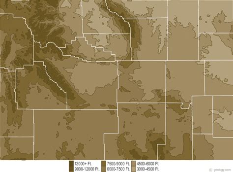 Map of Wyoming