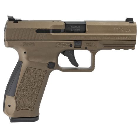 Canik TP9DA Burnt Bronze 9mm Pistol · HG4873B-N · DK Firearms