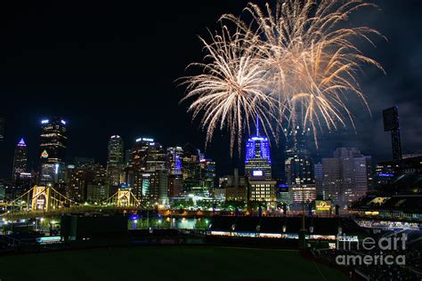 Fireworks at PNC Park by Zambelli Photograph by Nick Garuccio - Fine ...