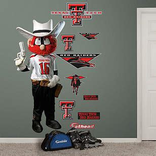 Texas Tech Mascot - Raider Red Wall Decal | Shop Fathead® for Texas ...