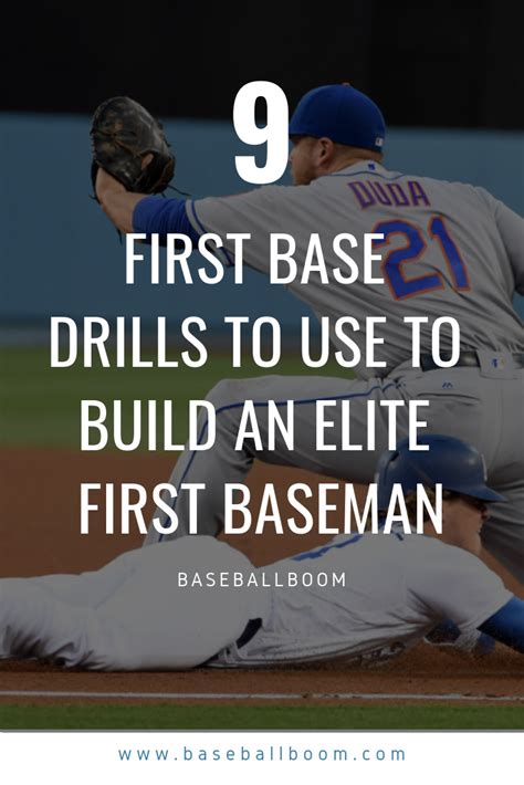 9 First Base Drills to Use to Build an Elite First Baseman | Baseball ...