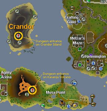 Crandor and Karamja Dungeon - The RuneScape Wiki