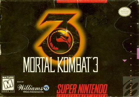 Mortal Kombat 3 credits (SNES, 1995) - MobyGames