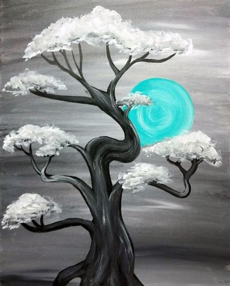 20 Amazing Tree Painting Ideas For Your Inspiration | Tree painting easy, Beginner painting ...