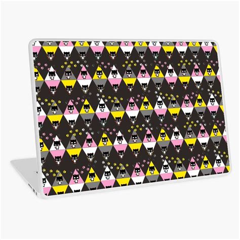 Queerplatonic qpr pride flag pattern of cute cats - lgbtqia+ colors Laptop Skin by eleanor89 ...